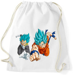 printfashion Dragonball - Sportzsák, Tornazsák - Fehér (2102817)