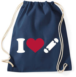 printfashion I love skate - Sportzsák, Tornazsák - Sötétkék (2565857)