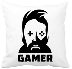 printfashion GAMER - Párnahuzat, Díszpárnahuzat - Fehér (720917)