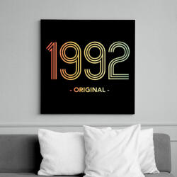 printfashion 1992 - Vászonkép - Fekete (11991492)