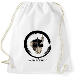 printfashion MonkeyDonkey - Sportzsák, Tornazsák - Fehér (1908299)