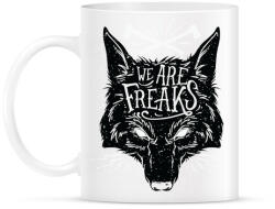 printfashion Szörnyek vagyunk - Bögre - Fehér (787411)