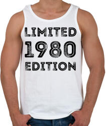 printfashion 1980 - Férfi atléta - Fehér (5063254)