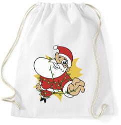 printfashion Mikulás a pácban - Sportzsák, Tornazsák - Fehér (5529880)