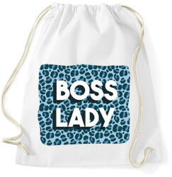 printfashion Boss lady - Sportzsák, Tornazsák - Fehér (6384184)