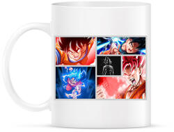 printfashion GOKU forever - Bögre - Fehér (12419108)