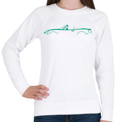 printfashion Mazda NB - Női pulóver - Fehér (15819695)