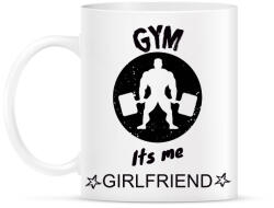 printfashion GYM ITS ME GIRLFRIEND - Bögre - Fehér (1784620)