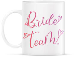 printfashion Bride Team - Lánybúcsú alakulat - Bögre - Fehér (13193544)