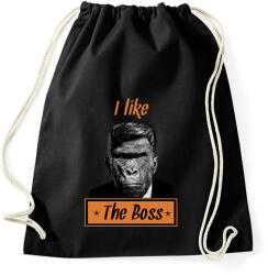 printfashion i like the boss - Sportzsák, Tornazsák - Fekete (1578484)