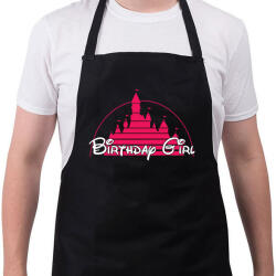 printfashion Szülinapos csaj - Kötény - Fekete (4926274)