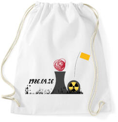 printfashion CSERNOBIL - Sportzsák, Tornazsák - Fehér (7663704)