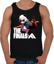printfashion The Finals - Panda skin - Férfi atléta - Fekete (14807699)