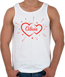 printfashion Olívia - Férfi atléta - Fehér (13532369)