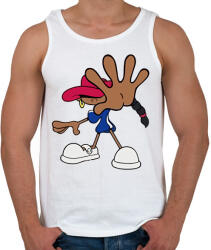 printfashion Kölyök nem dedós 5. - Férfi atléta - Fehér (2364828)