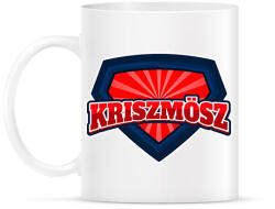 printfashion SUPER KRISZMÖSZ - Bögre - Fehér (11464384)