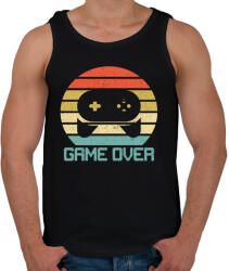 printfashion Game Over - Férfi atléta - Fekete (3629433)