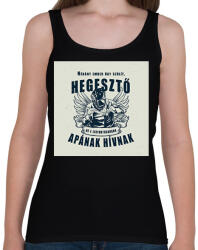 printfashion Néhány ember úgy szólít, hegesztő - Női atléta - Fekete (6394667)