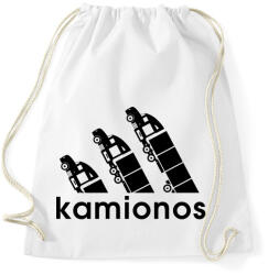 printfashion Kamionos - Sportzsák, Tornazsák - Fehér (4702564)