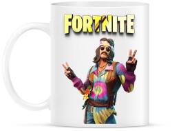 printfashion Far out man Fortnite - Bögre - Fehér (2433377)