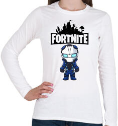 printfashion Fortnite Carbide - Női hosszú ujjú póló - Fehér (1830370)