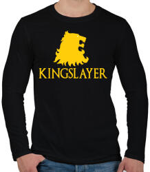 printfashion Kiralyölő - Férfi hosszú ujjú póló - Fekete (1458059)