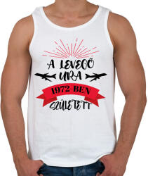 printfashion A levegő ura - Évszámmal - Férfi atléta - Fehér (7687867)