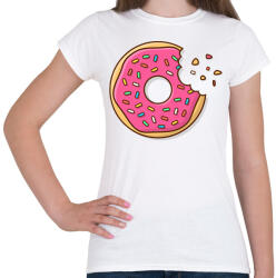 printfashion Fánk - Női póló - Fehér (15726009)