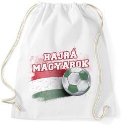 printfashion Hajrá magyarok - Sportzsák, Tornazsák - Fehér (14674733)