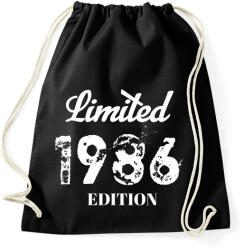 printfashion 1986 - Sportzsák, Tornazsák - Fekete (4557320)