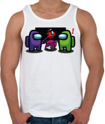 printfashion Among us - Impostor ! - Férfi atléta - Fehér (5603075)