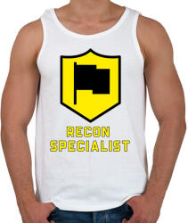 printfashion Recon Specialist - Férfi atléta - Fehér (3264449)