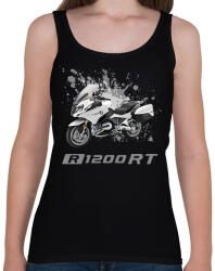 printfashion R1200RT fehér motor - Női atléta - Fekete (16120727)