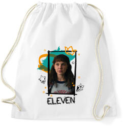 printfashion Eleven - Stranger Things - Sportzsák, Tornazsák - Fehér (11604330)