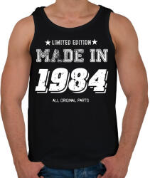 printfashion 1984 - Férfi atléta - Fekete (4051328)