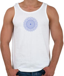 printfashion Kifesthető mandala minta7. - Férfi atléta - Fehér (4080998)