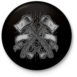 printfashion Balták - Kitűző, hűtőmágnes - Fekete (3094189)