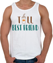 printfashion Tall best friend - Férfi atléta - Fehér (13504095)