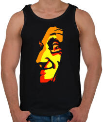 printfashion Face - Férfi atléta - Fekete (393044)