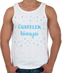 printfashion Ügyfelek könnyei - Bögre - Férfi atléta - Fehér (7020422)
