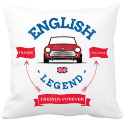 printfashion MINI legend - Párnahuzat, Díszpárnahuzat - Fehér (10893876)