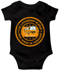 printfashion the legendary ikarus bus made in hungary - Baba Body - Fekete (4761200)