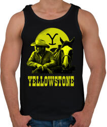 printfashion yellowstone - Férfi atléta - Fekete (2875126)