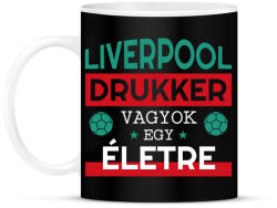 printfashion Liverpool drukker - Bögre - Fekete (10869051)