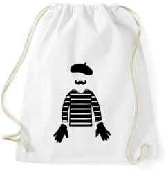 printfashion Mime - Sportzsák, Tornazsák - Fehér (2236823)