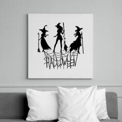 printfashion Boszorkányos Halloween - Vászonkép - Fehér (14382116)