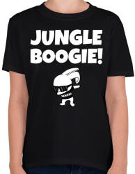 printfashion JUNGLE BOOGIE - Gyerek póló - Fekete (10744131)