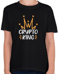 printfashion BITCOIN 4 EVER 88 - Gyerek póló - Fekete (6975549)