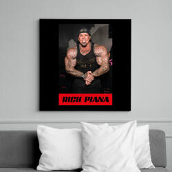 printfashion Rich Piana - Vászonkép - Fekete (14938896)
