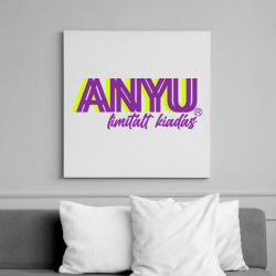 printfashion eredeti anya 1 - Vászonkép - Fehér (6843731)